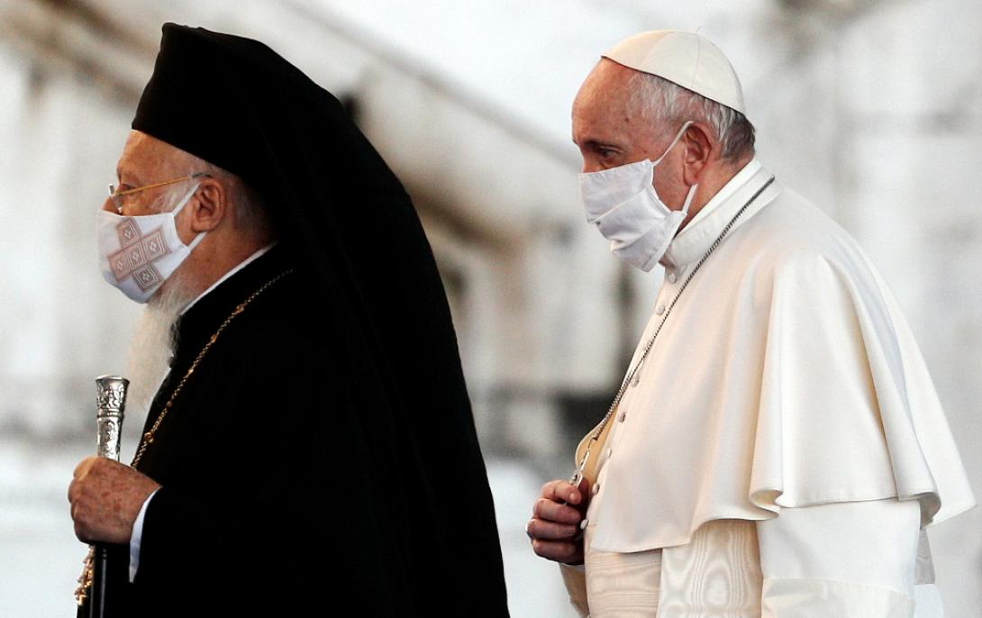 Βαρθολομαίος και Πάπας Φραγκίσκος