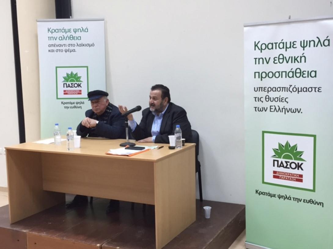 Στην Ιεράπετρα ο Βασίλης Κεγκέρογλου