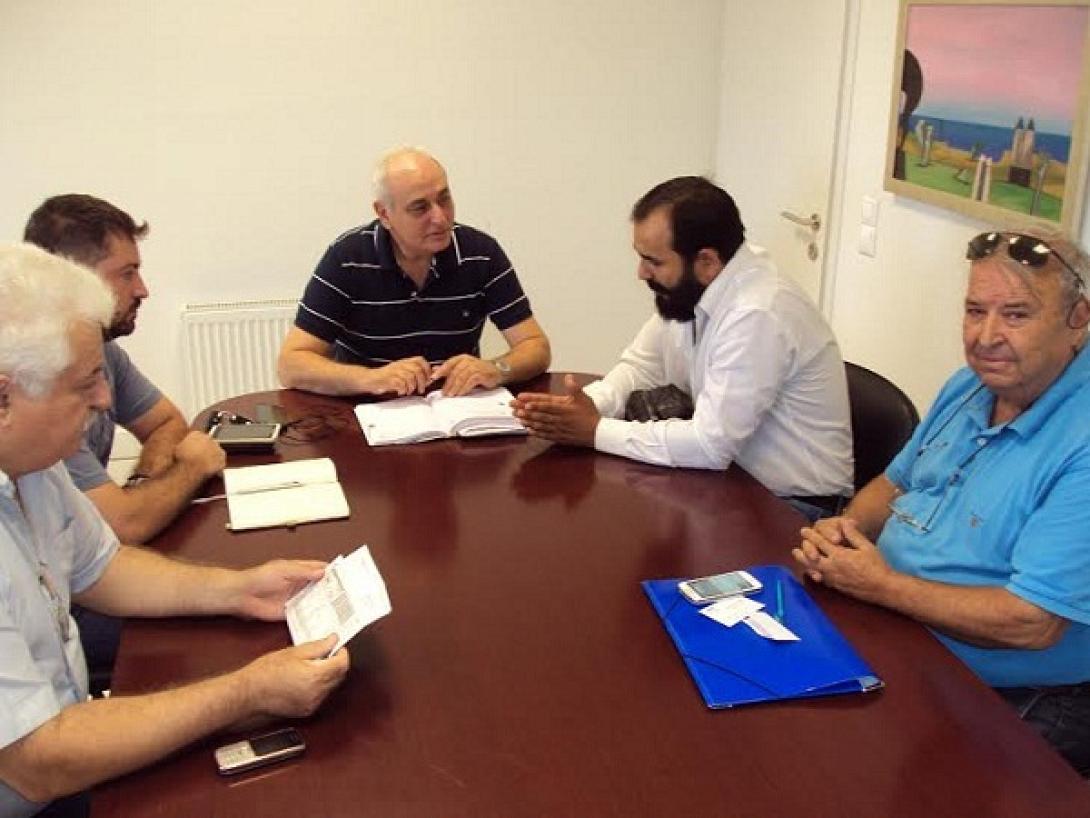 Ο Κώστας Δαμαβολίτης στη Βιάννο