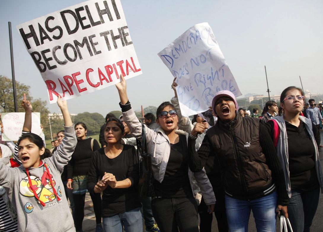 Μεγάλη αύξηση των βιασμών στο Νέο Δελχί το 2014