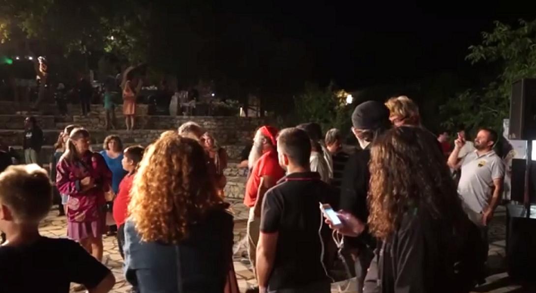 Το βίντεο με τη σύλληψη του επιχειρηματία στο Θέατρο των Αγρών 