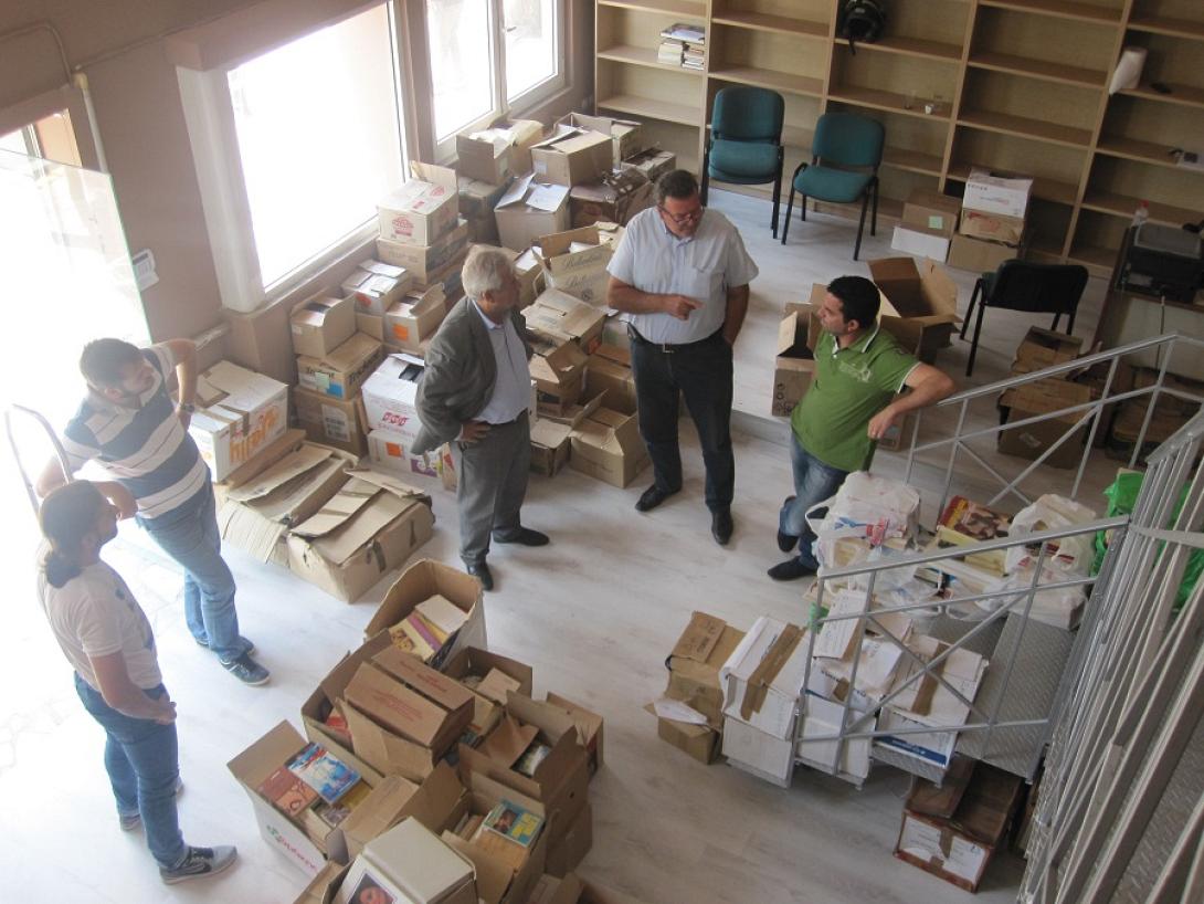 βιβλιοθήκη μαλεβιζίου