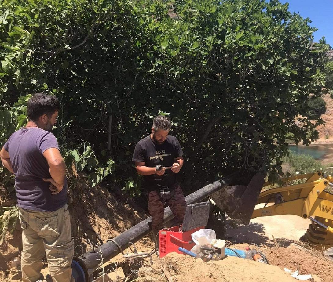 βλάβη σε αγωγό