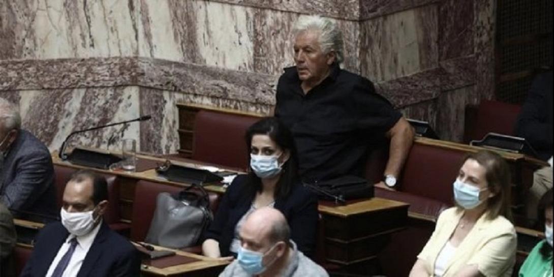 Παπαχρίστοπουλος χωρίς μάσκα