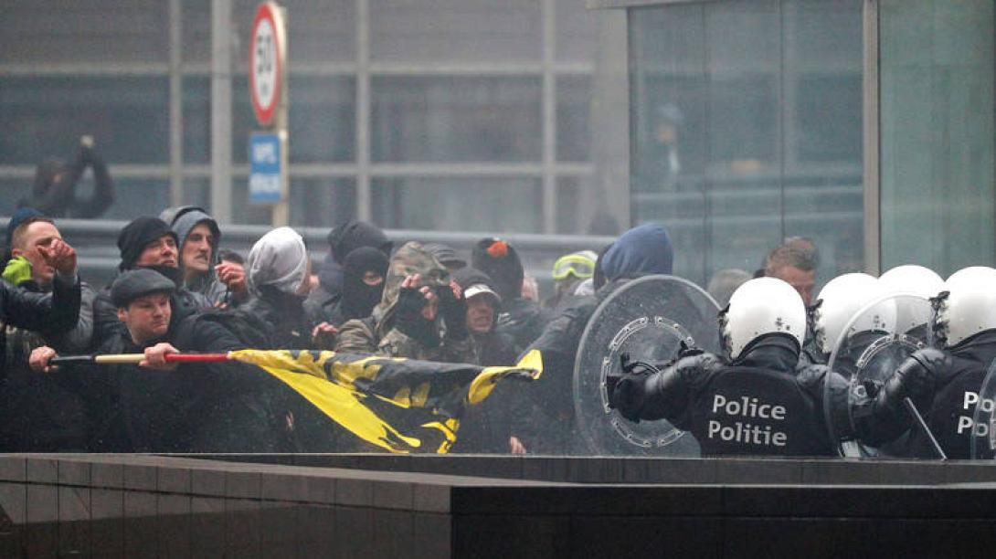 βρυξέλλες επεισόδια