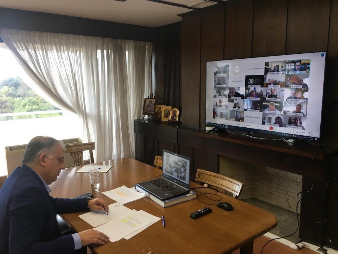 Θεοδωρικάκος στην ΠΕΔ Κρήτης