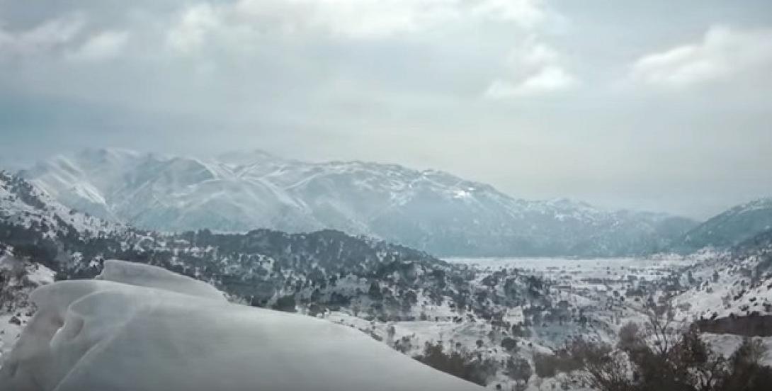 κρητη, χιονια, χειμωνας