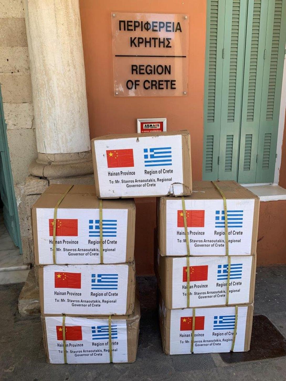 Μάσκες από Κίνα