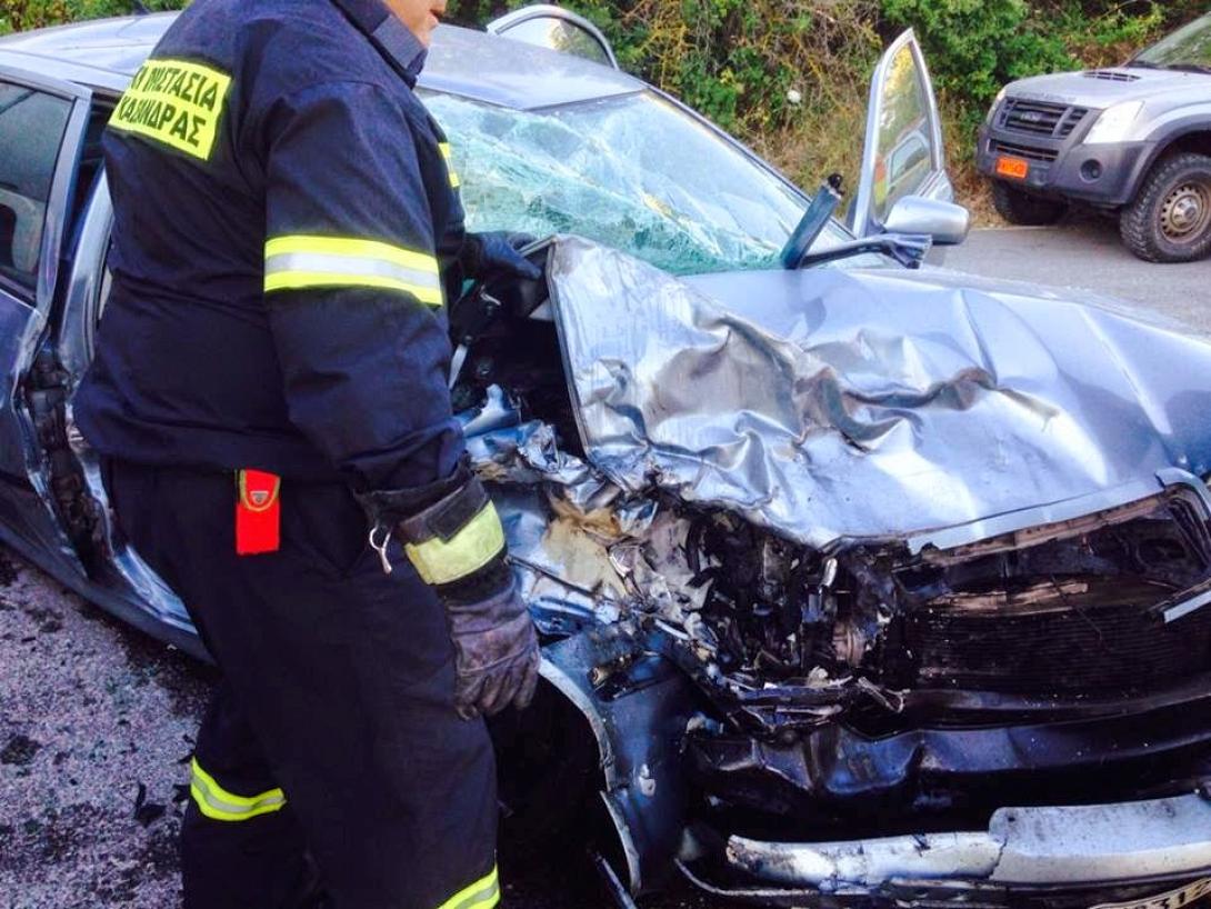 Δύο νεκροί και τρεις τραυματίες σε τροχαίο στη Χαλκιδική