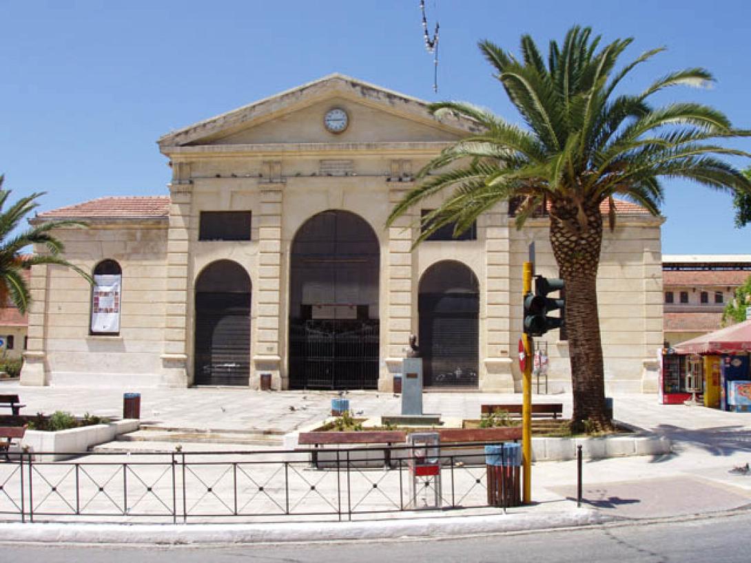 Νέα προτομή του Σοφοκλή  Βενιζέλου στην Αγορά των Χανίων