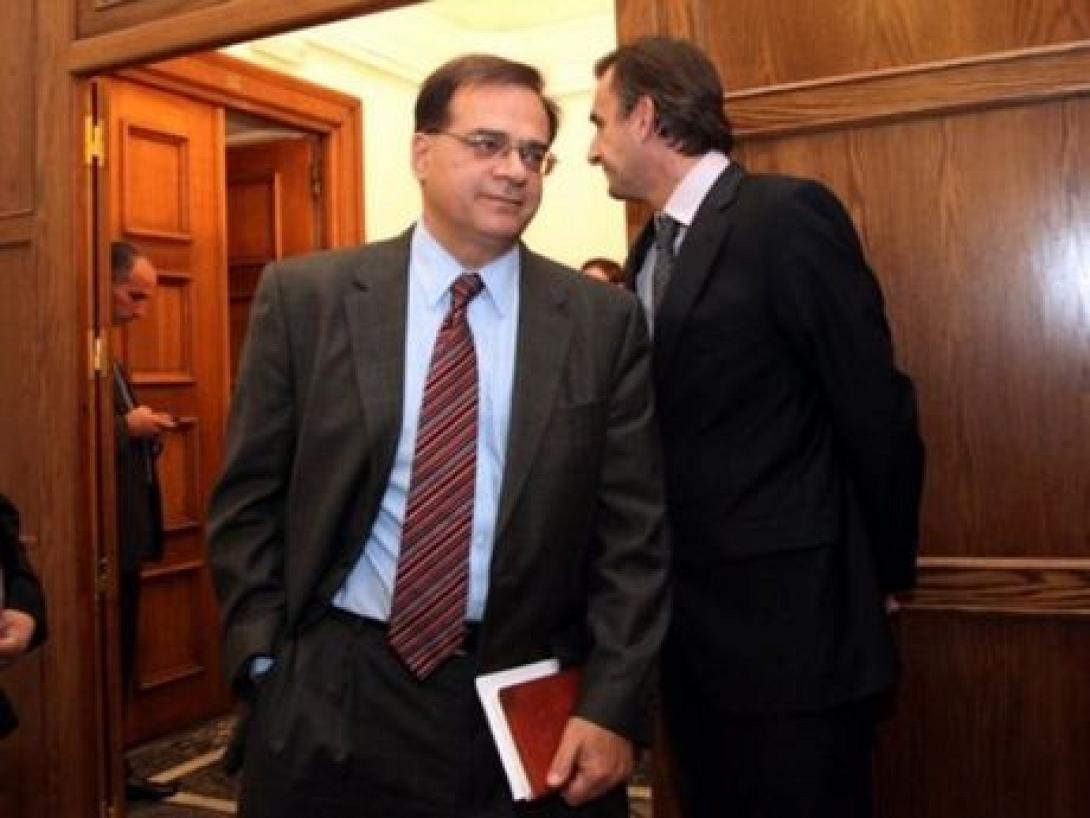 Oλοκληρώθηκε η συνάντηση Γκ. Χαρδούβελη με Ι. Βρούτση