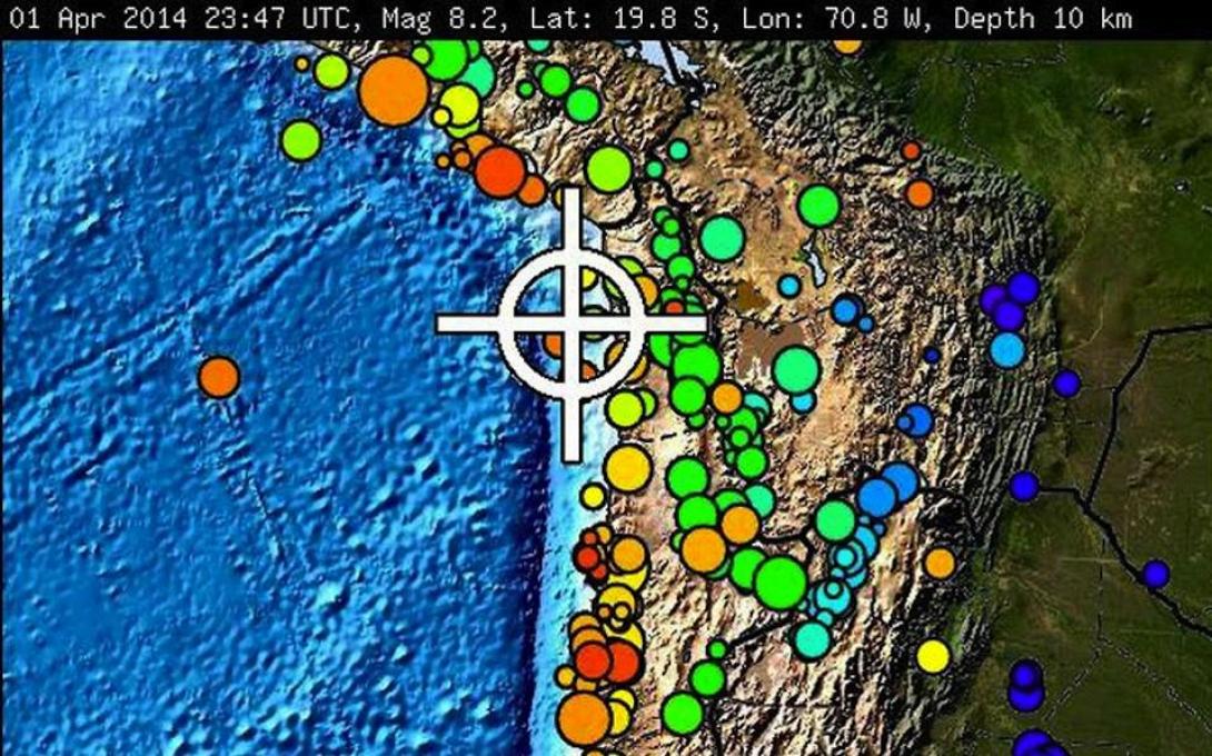 Ισχυρότατος σεισμός 8.2 ρίχτερ έπληξε τη Χιλή, προκαλώντας τσουνάμι και 5 νεκρούς (βίντεο)