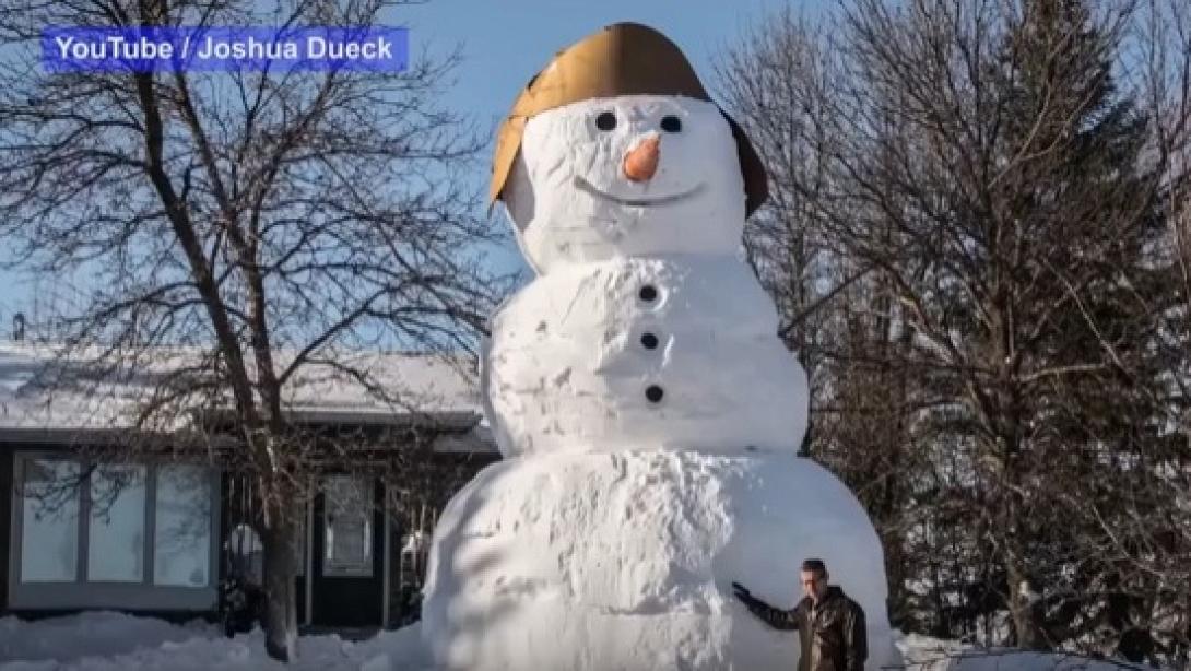χιονανθρωπος καναδας