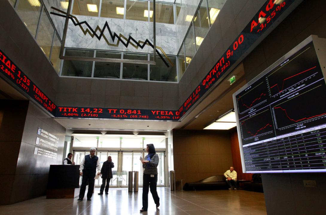 Με πτώση 2,67% έκλεισε το Χρηματιστήριο Αθηνών