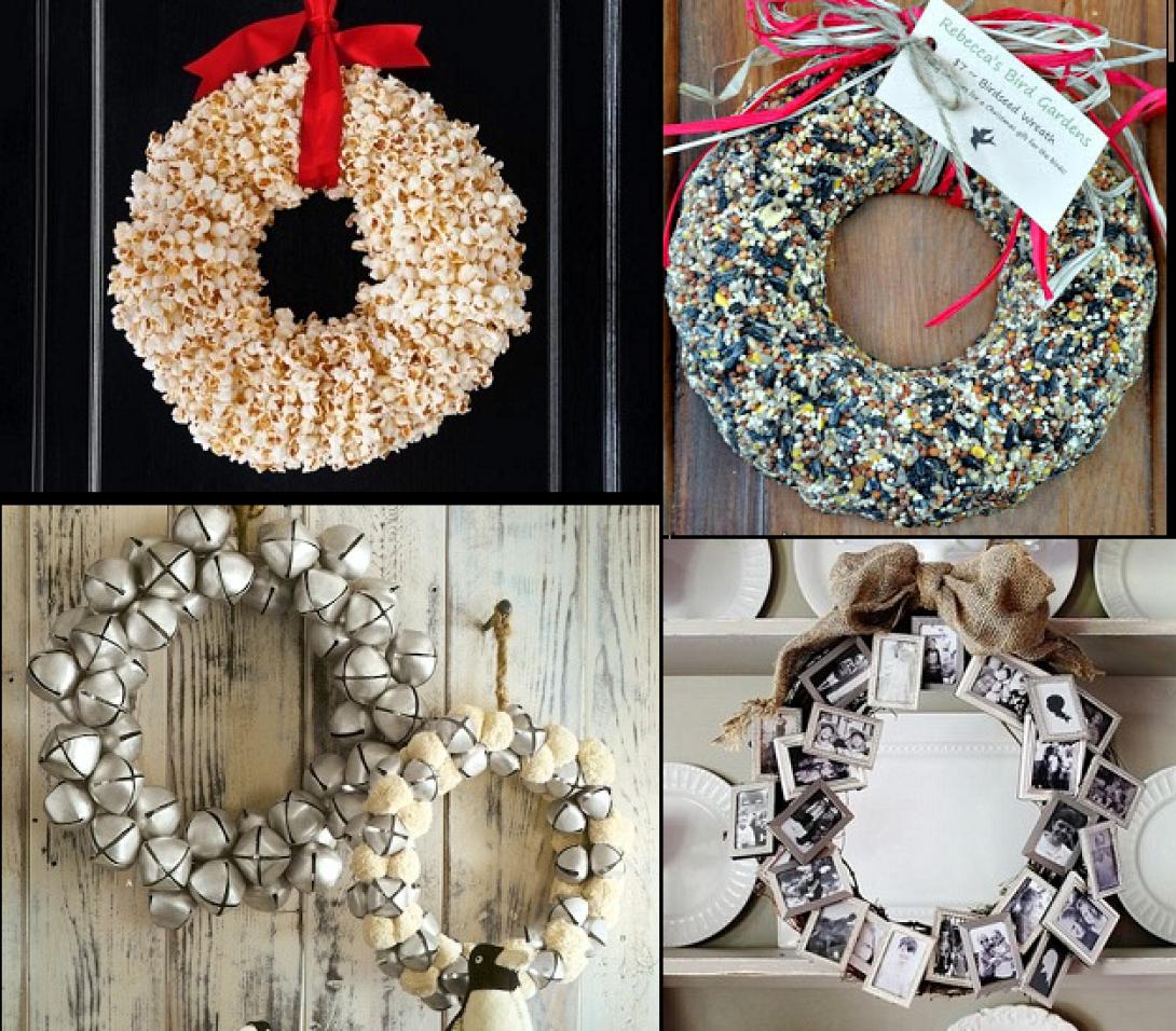 DIY: Στολίστε τις πόρτες σας με ένα όμορφο χριστουγεννιάτικο στεφάνι!