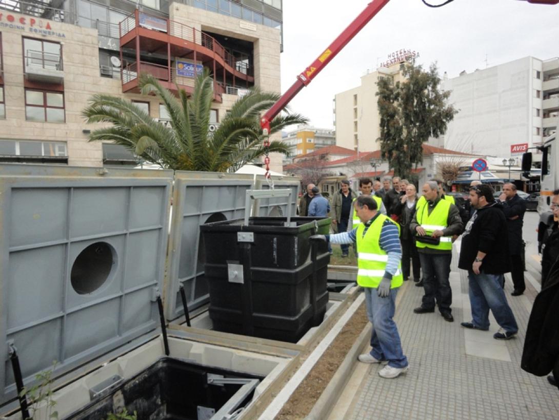 "Επιμένουμε Ρέθυμνο": υπόγειους κάδους απορριμμάτων προτείνει το δίκτυο