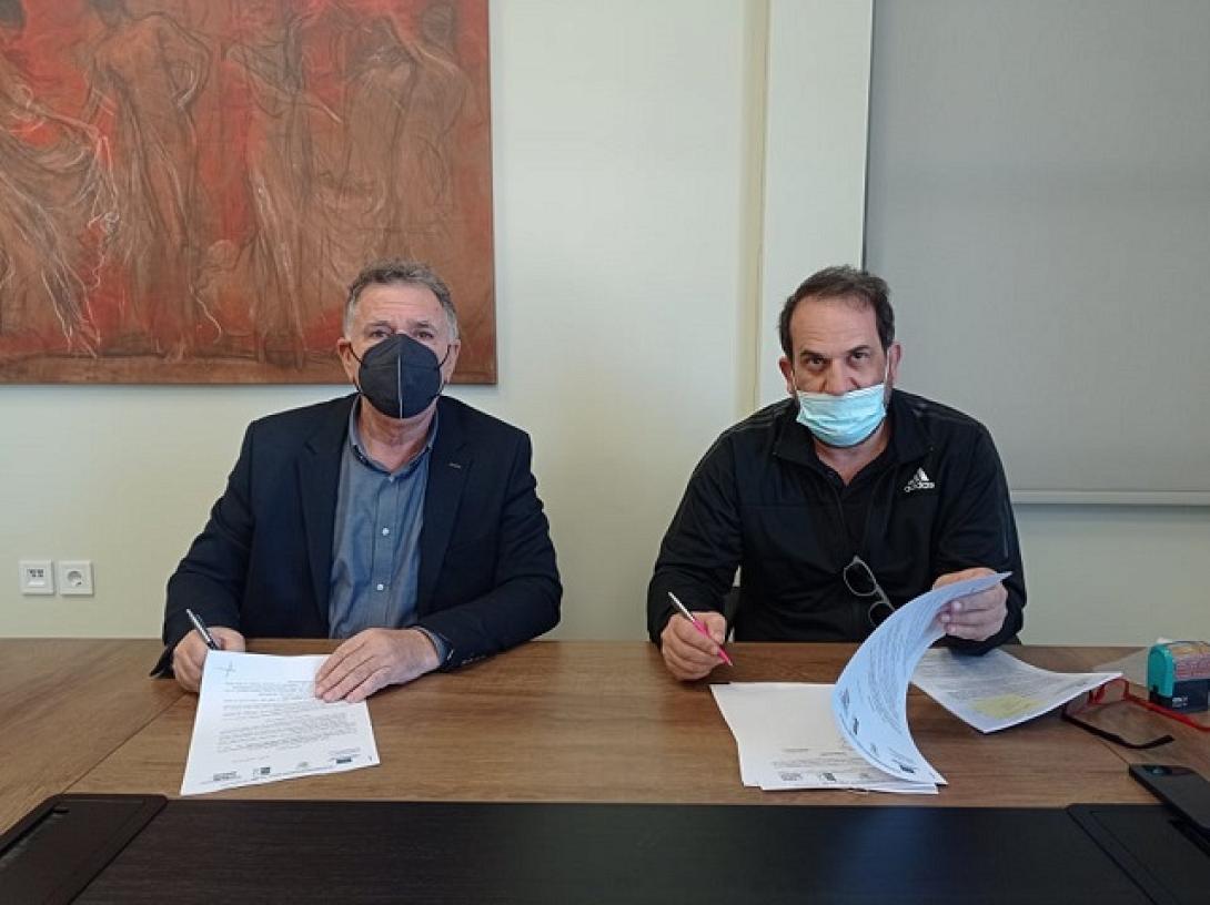 Δ. Μινώα Πεδιάδος - υπογραφές για ανάπλαση οικισμών