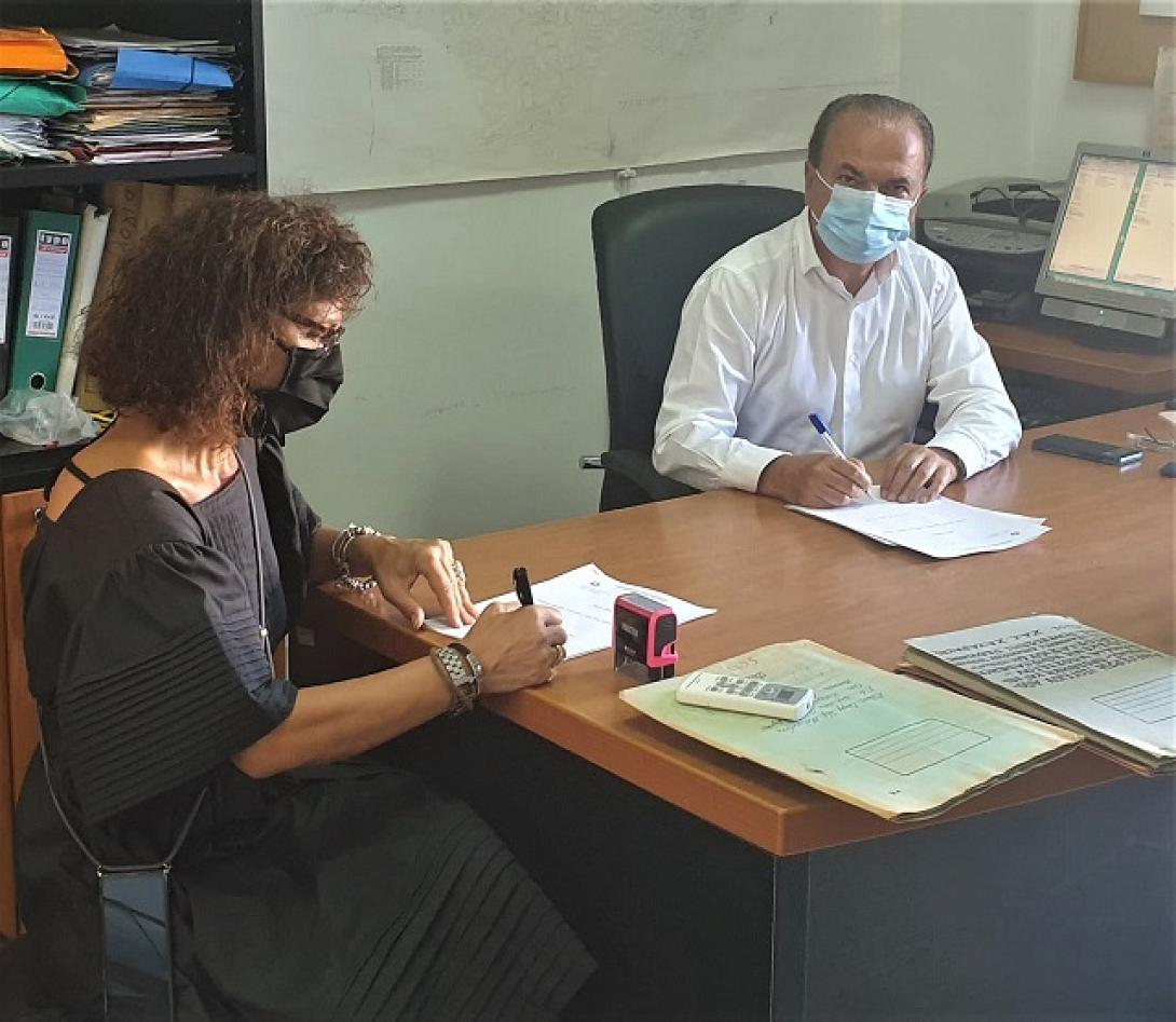 μαρινακης- υπογραφη συμβασης