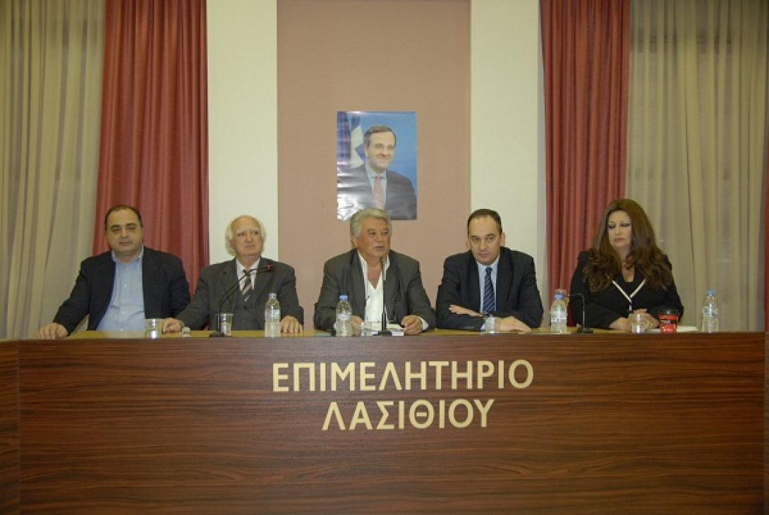 Οι υποψήφιοι βουλευτές Λασιθίου της Ν.Δ.