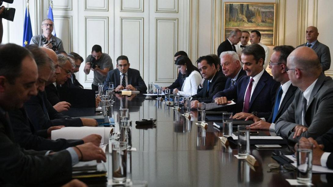 Από πρόσφατη συνεδρίαση του υπουργικού συμβουλίου