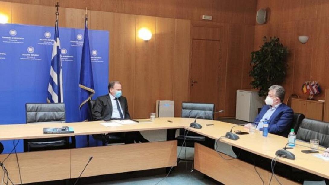 υπουργειο υποδομων - Αρναουτακης