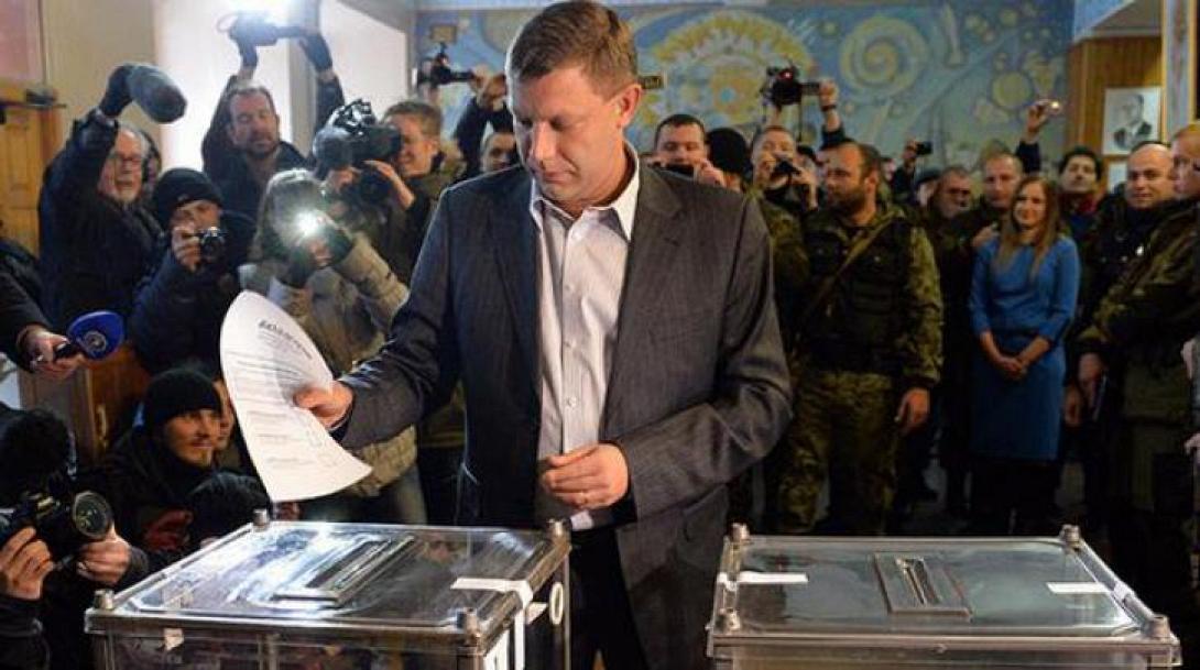 Ανέλαβε καθήκοντα ο νέος «πρόεδρος» του Ντονέτσκ