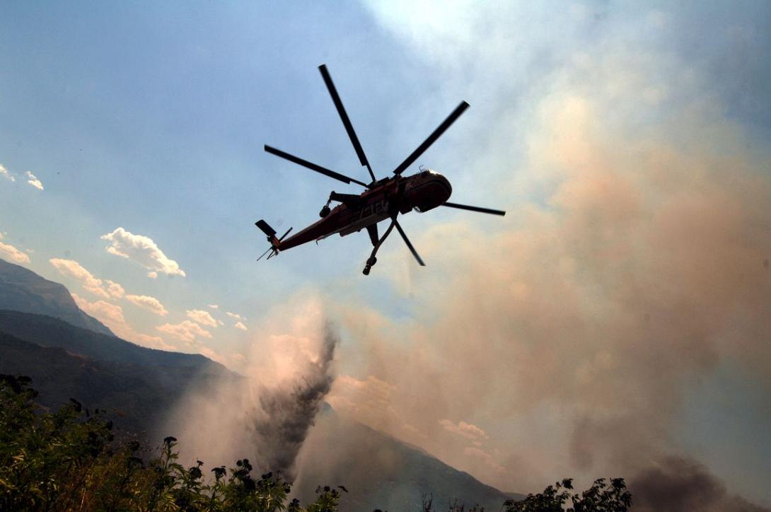 Καταγράφονται οι ζημιές από την πυρκαγιά στο Αμυγδαλοκεφάλι Κισάμου